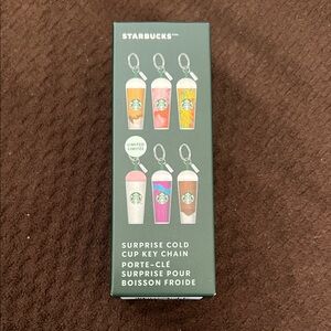 Starbucks Surprise Cold Cup Keychain Collection (Opened)